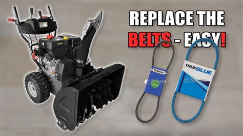 Snow Blower Parts; Spindles, Pulleys & Belts. . Briggs and stratton snowblower belt replacement